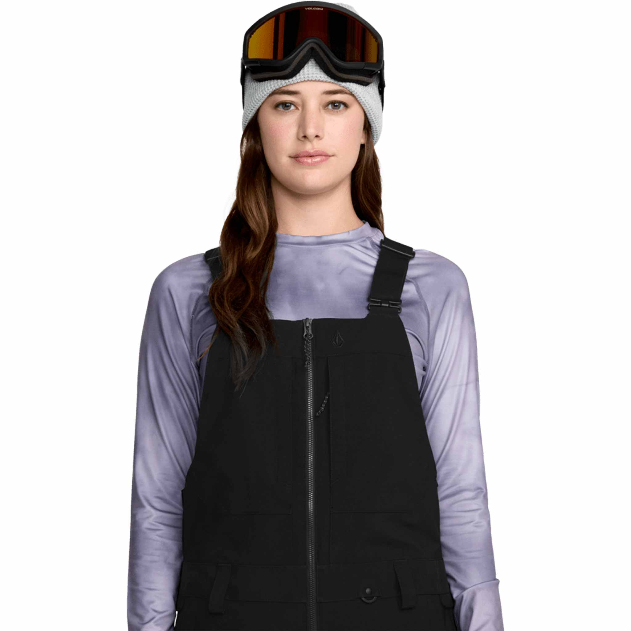 Volcom Womens Swift Bib Overall Black 2026 Womens Snowboard Pants
