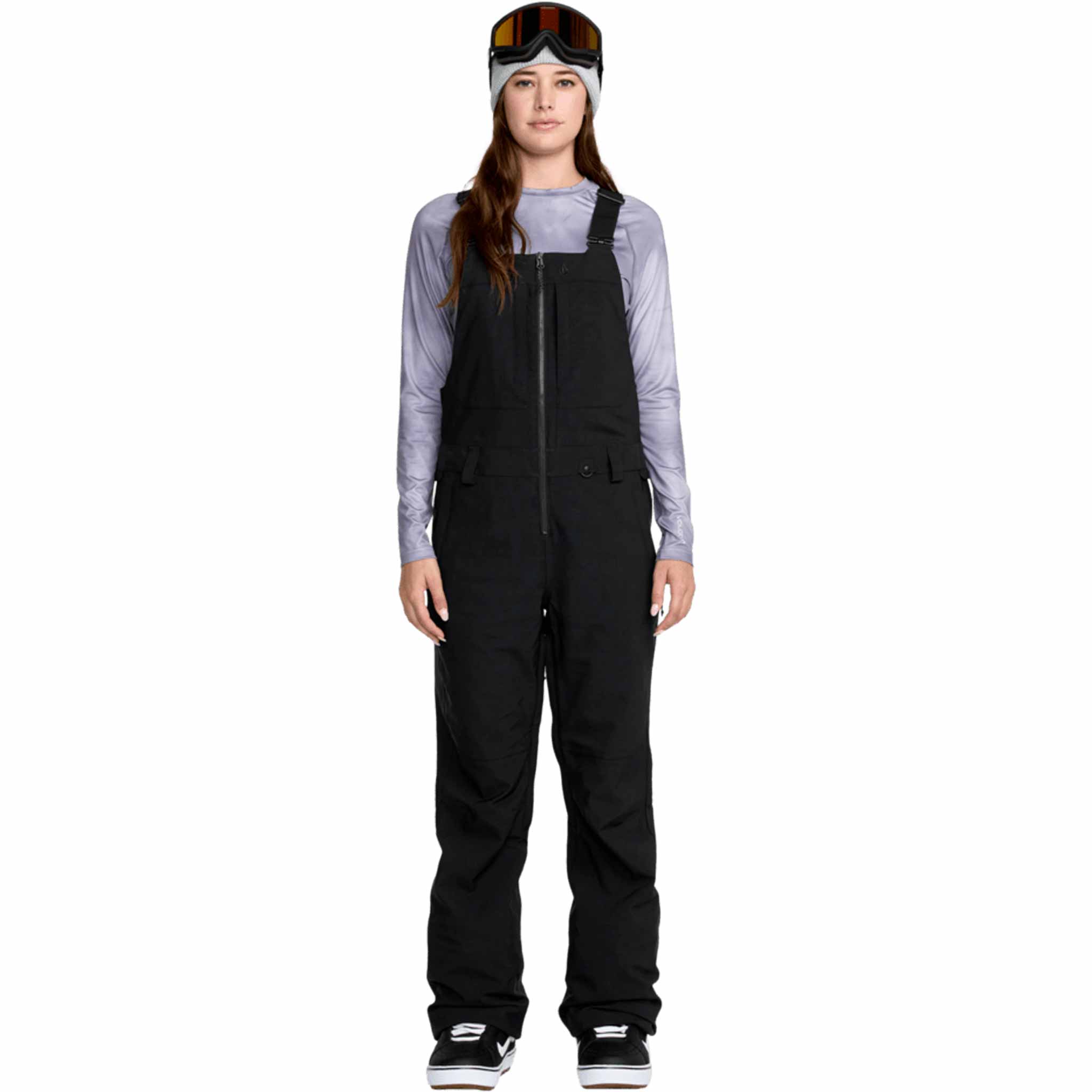 Volcom Womens Swift Bib Overall Black 2026 Womens Snowboard Pants