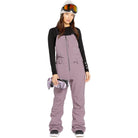 Volcom Womens Swift Bib Overall Dusty Lavendar 2025 Womens Snowboard Pants