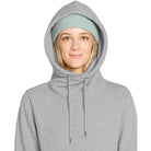 Volcom Womens Tower Pullover Fleece Heather Grey 2025 Sweatshirts