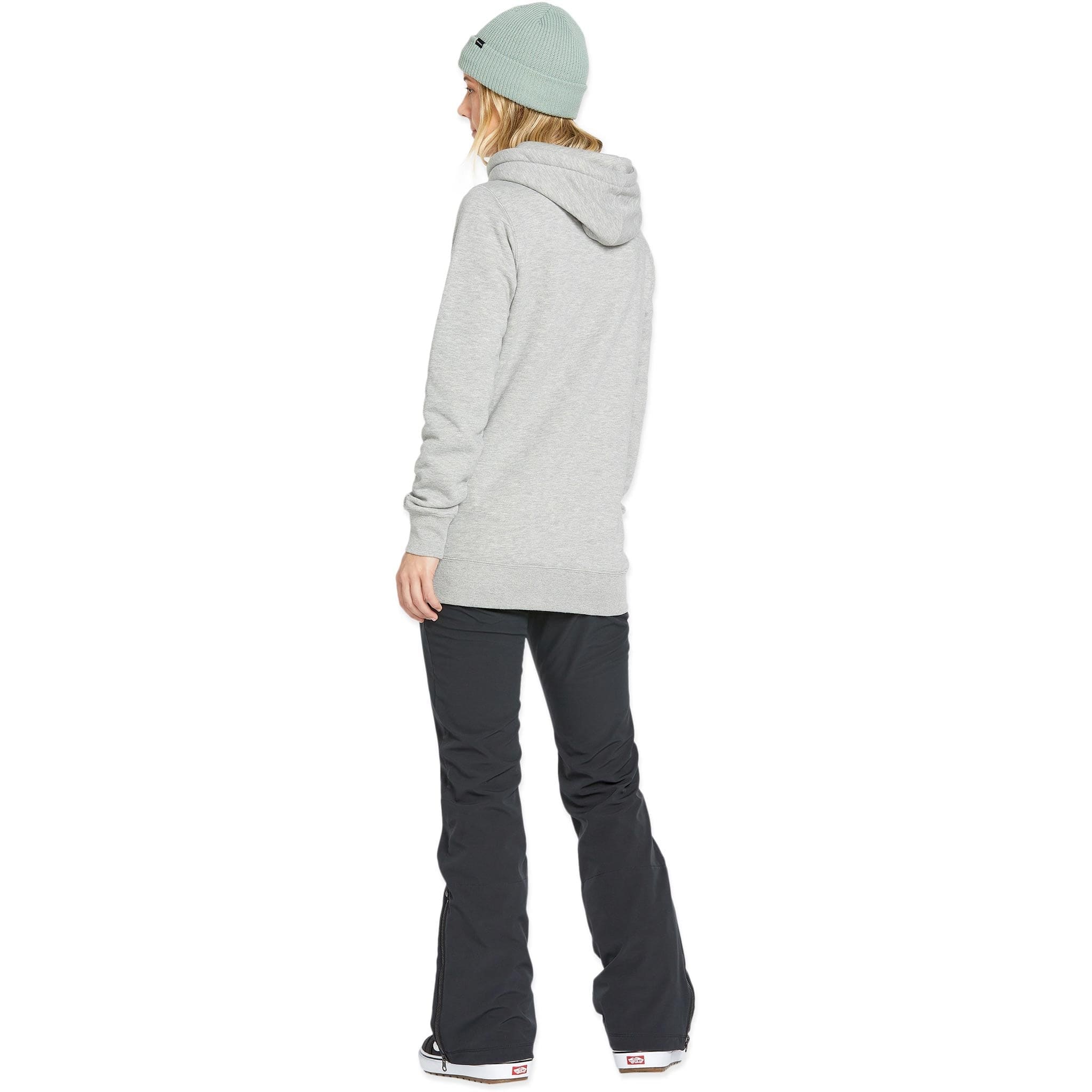 Volcom Womens Tower Pullover Fleece Heather Grey 2025 Sweatshirts