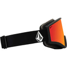 Volcom YAE Goggle Matte Black Red Chrome Goggles