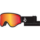 Volcom Yae Goggles Matte Black Red Chrome 2025 Goggles