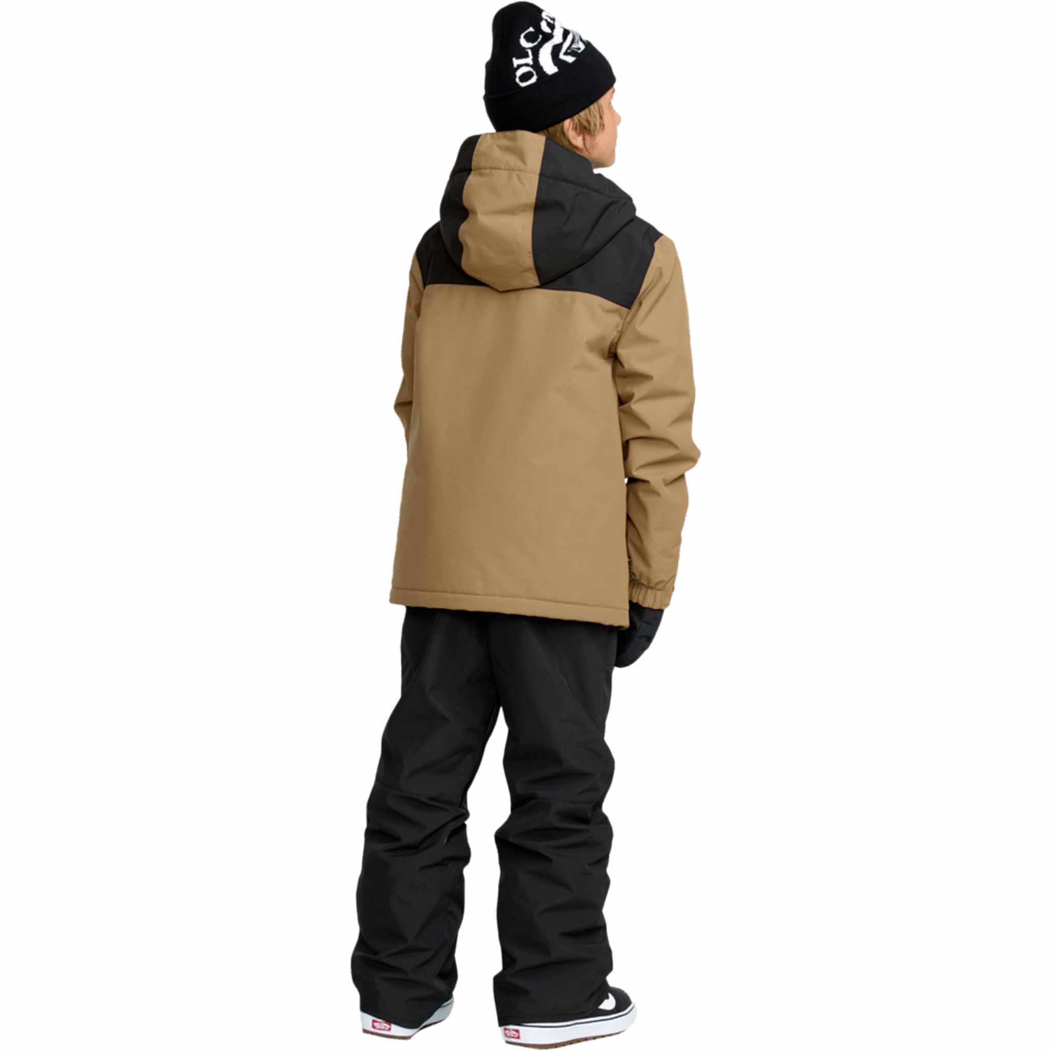 Volcom Youth Barkley Insulated Bib Overall Black 2026 Mens Snowboard Pants