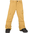 Volcom Youth Cargo Insulated Pant Resin Gold 2025 Youth Pants