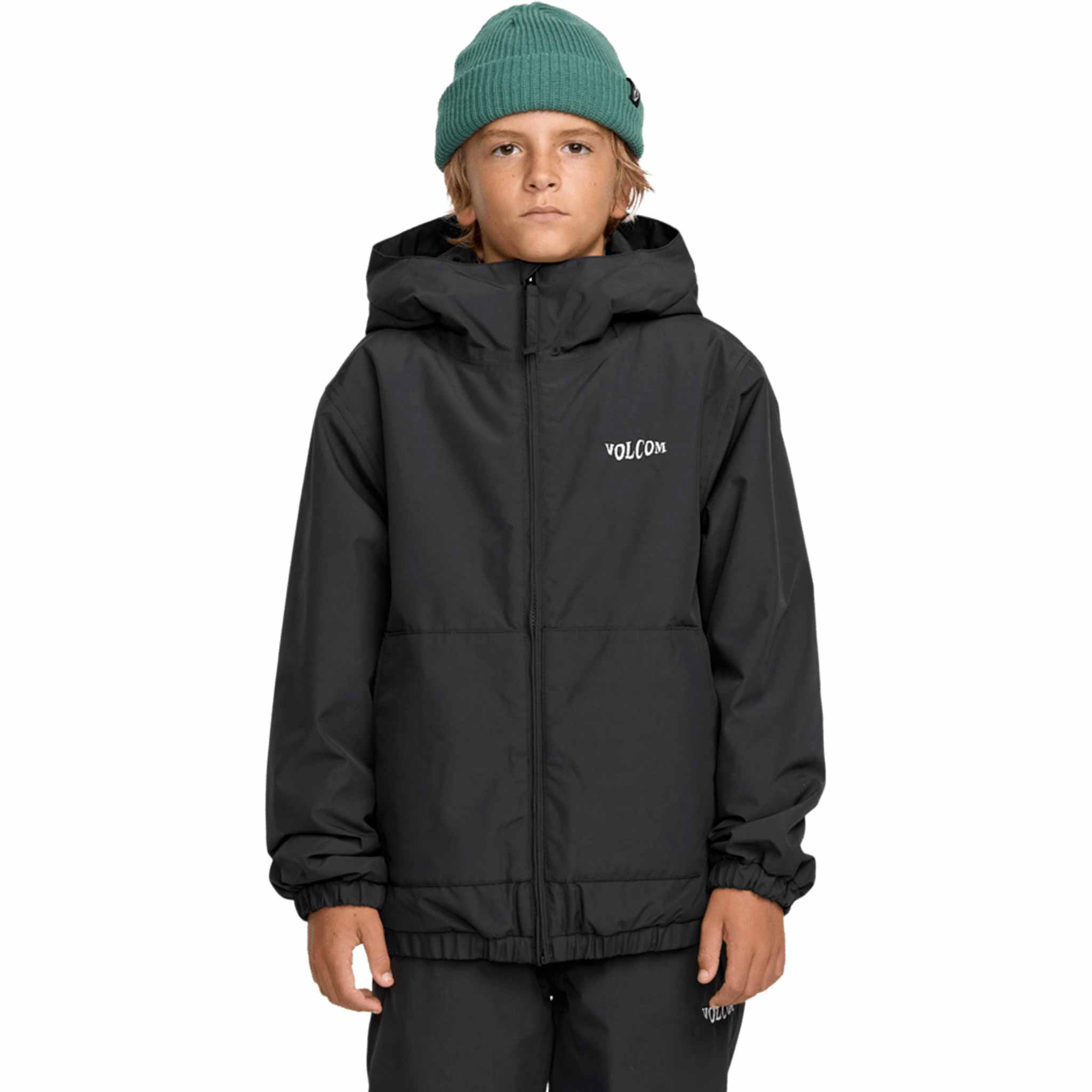 Volcom Youth Chaos FZ Jacket Black 2026 – Sanction Skate And Snow