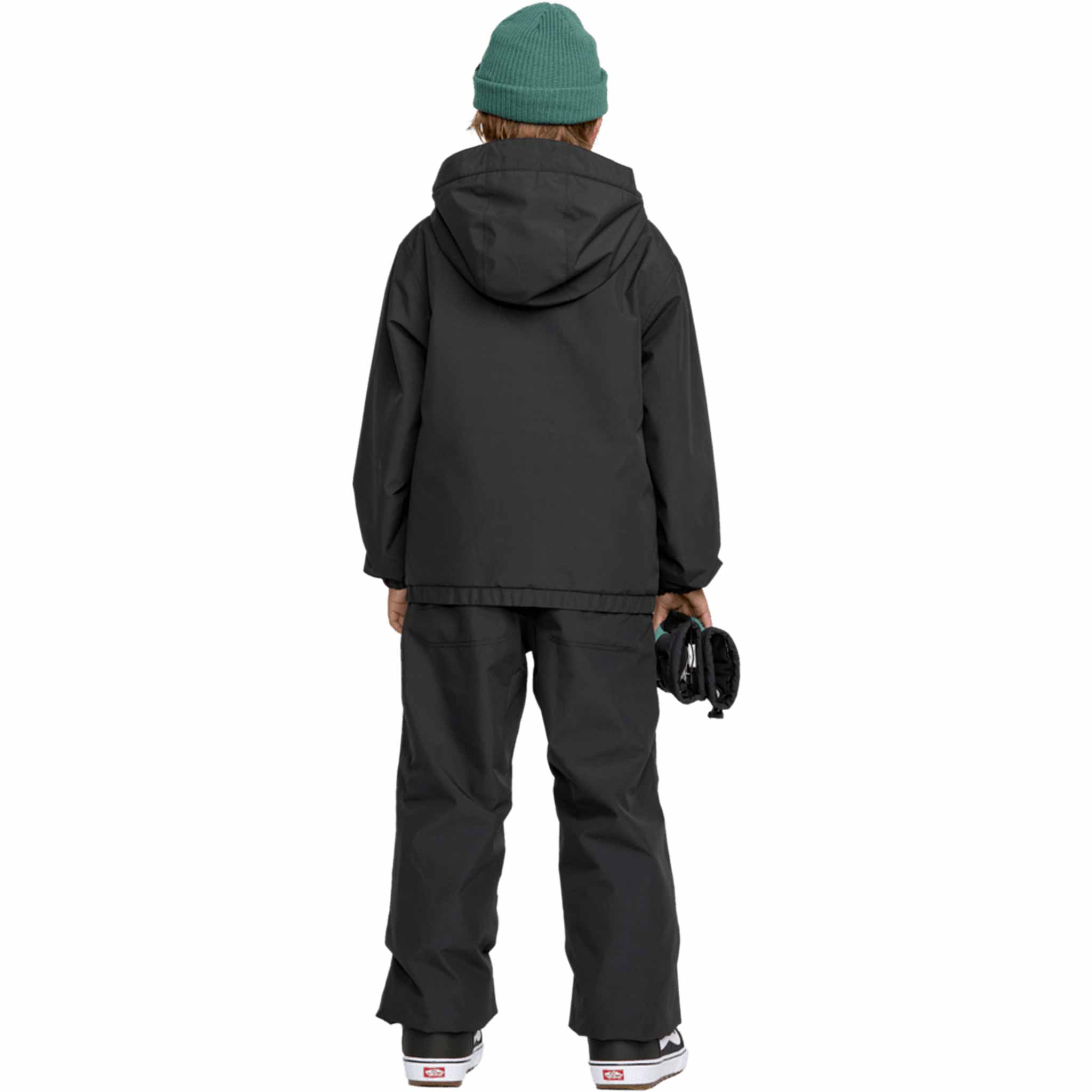 Volcom Youth Chaos FZ Jacket Black 2026 Mens Snowboard Coat