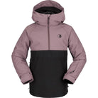 Volcom Youth Daybreak Insulated Pullover Jacket Rosewood 2023 Youth Jackets