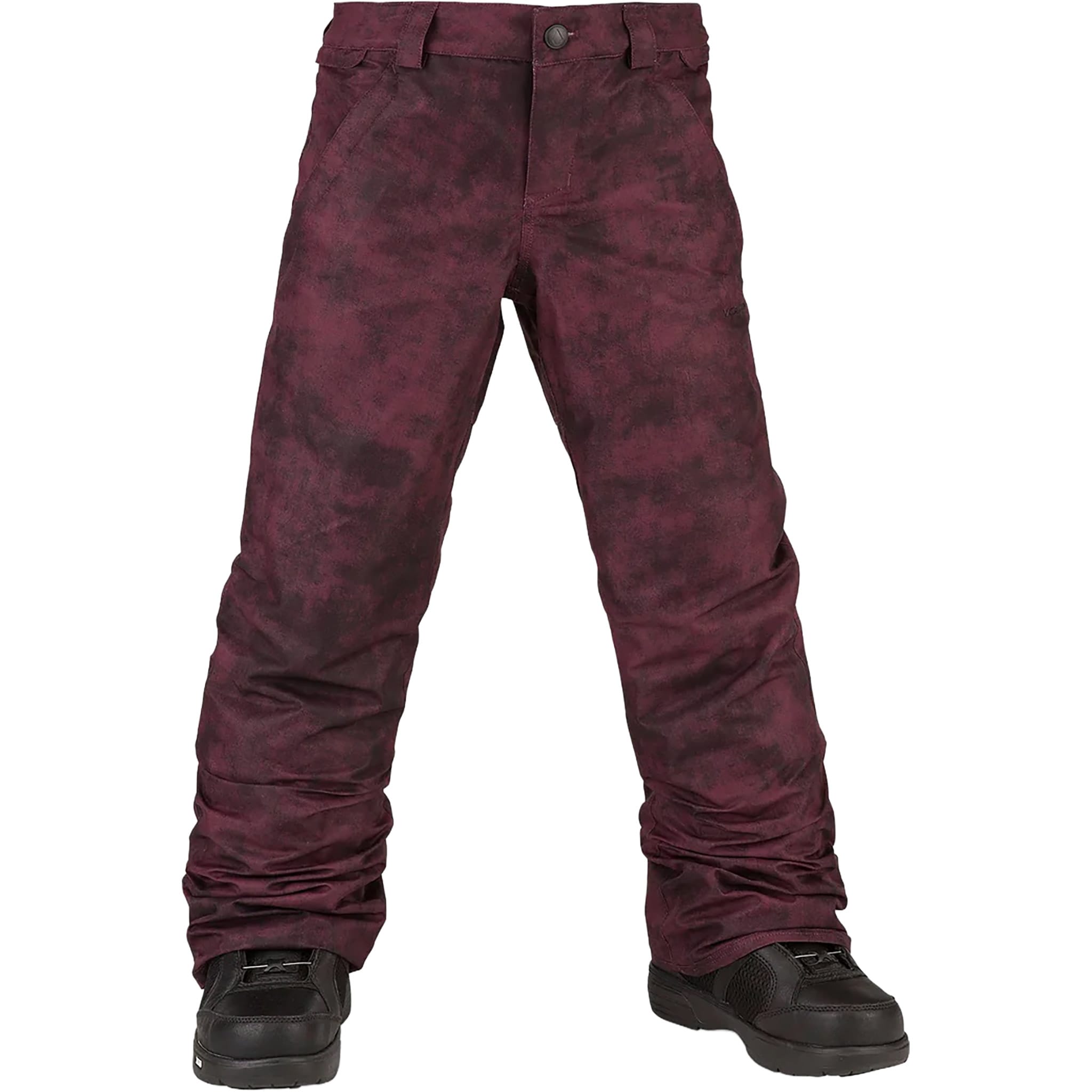 Volcom Youth Frochickidee Insulated Pant Acid Merlot 2023 Youth Pants