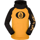 Volcom Youth Riding Fleece Hoodie Resin Gold Youth Thermal