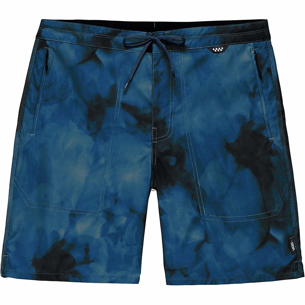Voyage Tie Dye 19'' Boardshort - Tie Dye Teal Blue Shorts