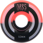 Welcome Orbs Apparitions Splits Coral Black 99a 53mm Skateboard Wheels