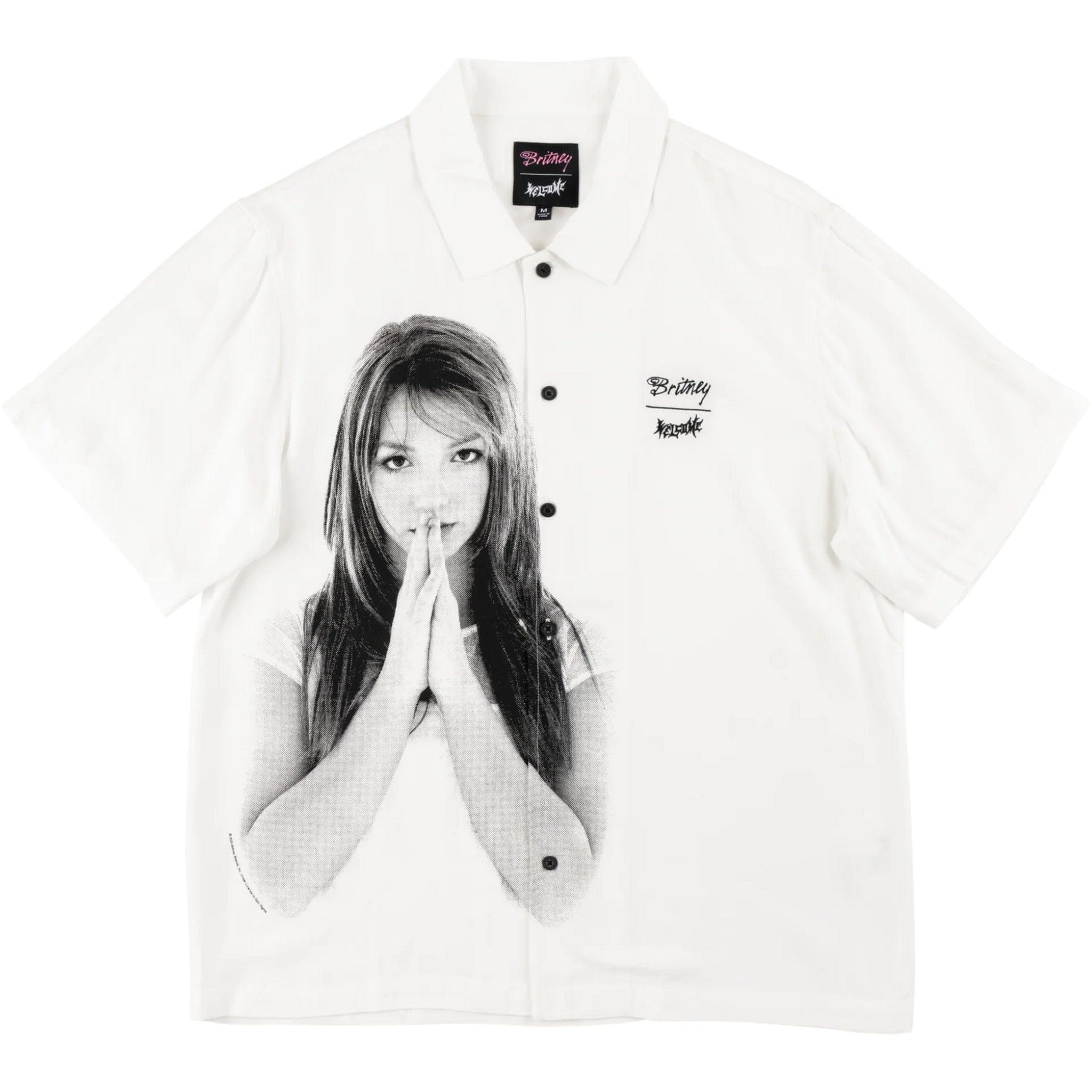 Welcome X Britney Spears Rayon Photo Button Up Shirt Button Up