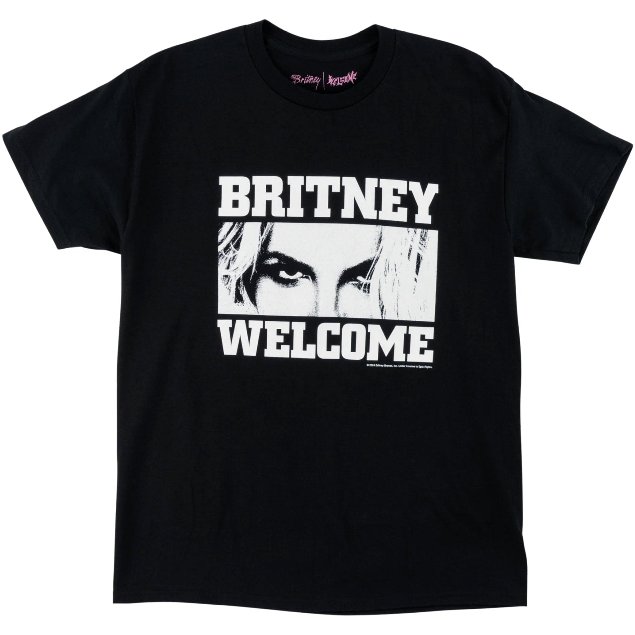 Welcome X Britney Till The World Ends Tee Black T Shirt