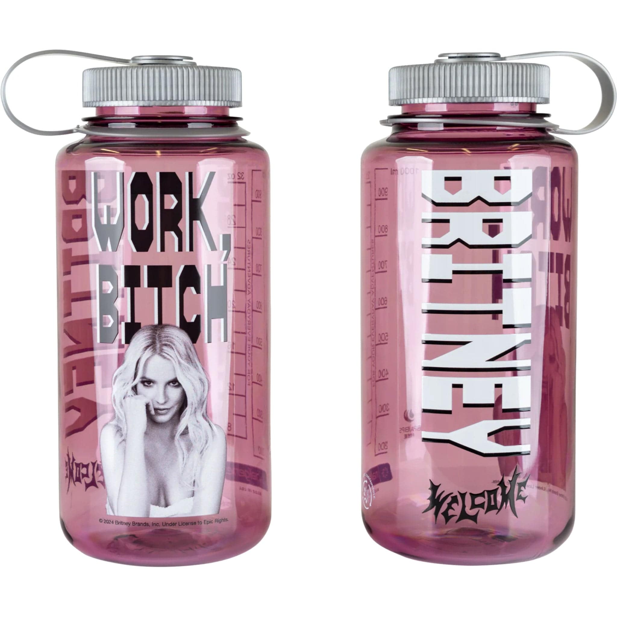 Welcome X Britney Work Bitch Water Bottle Accessories