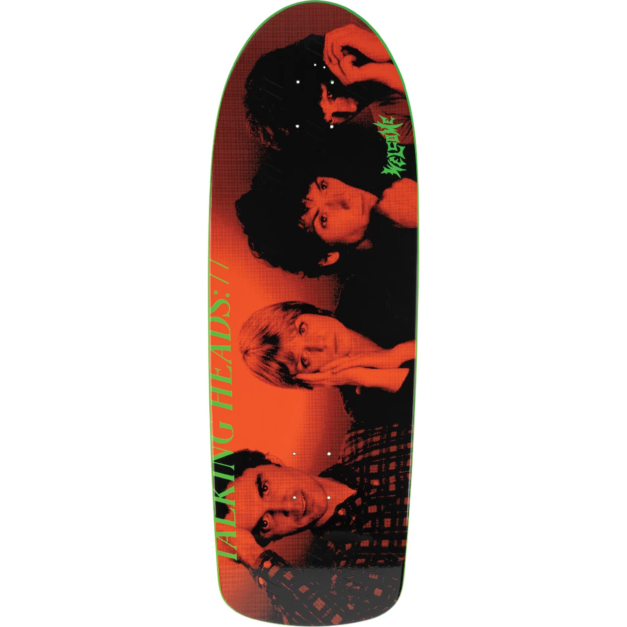 Welcome x Talking Heads Psycho On Boar Skateboard Deck 10.125" Skateboard