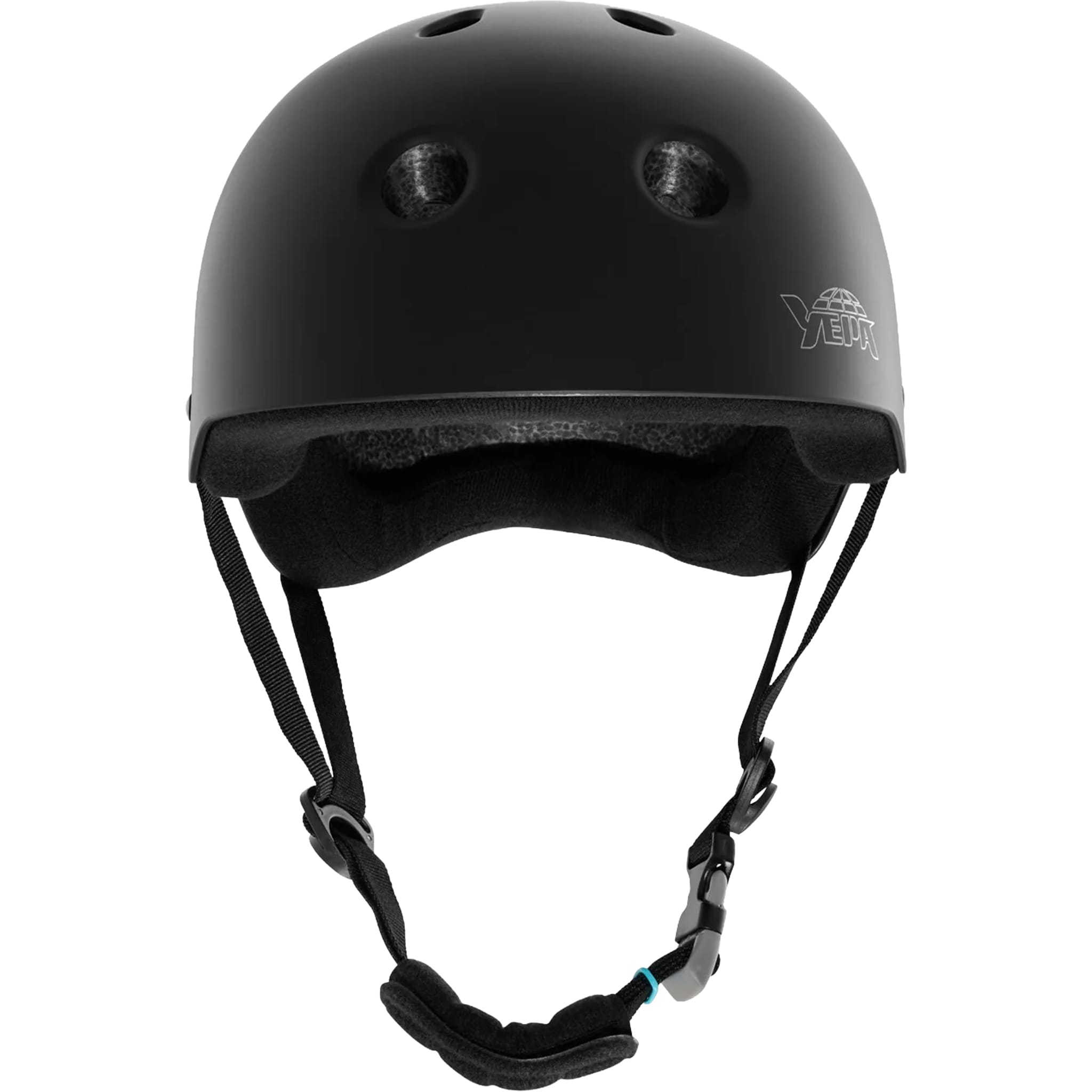YEPA T-Shell Certified Skate Helmet Matte Black Skateboard Helmet
