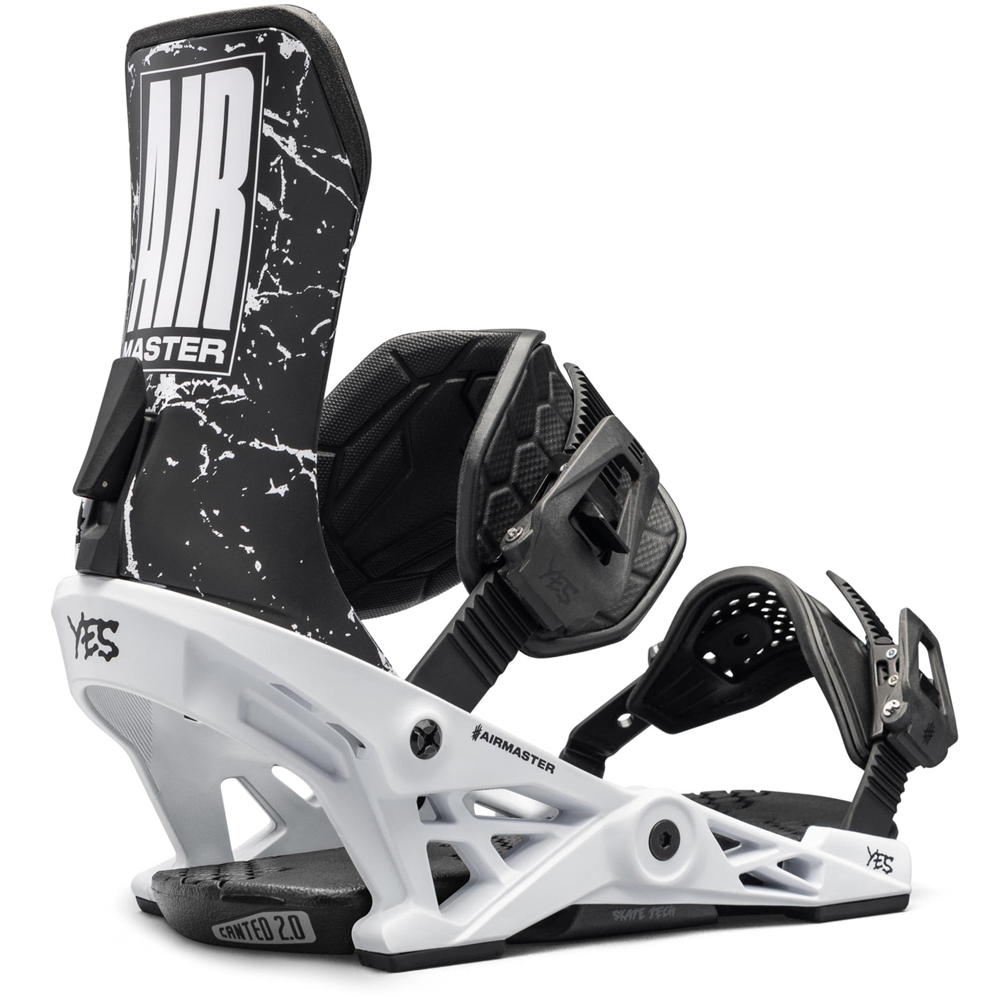 Yes Airmaster Snowboard Binding White 2025 Mens Bindings