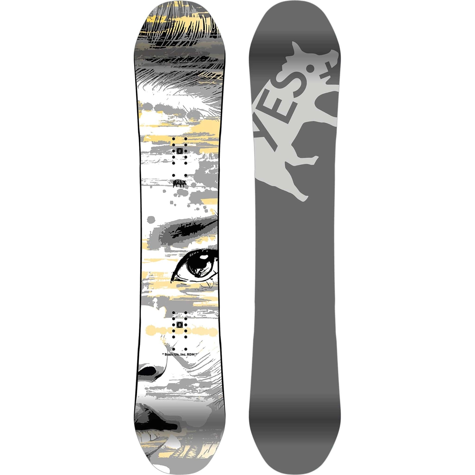 yes basic wide snowboard Yes Basic Uninc RDM Snowboard 2025, 156W