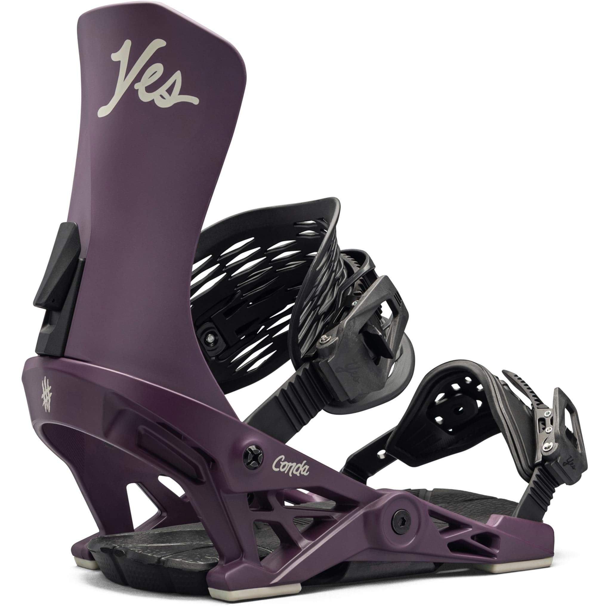 Yes Conda Snowboard Binding Rosewood 2025 Women's Bindings