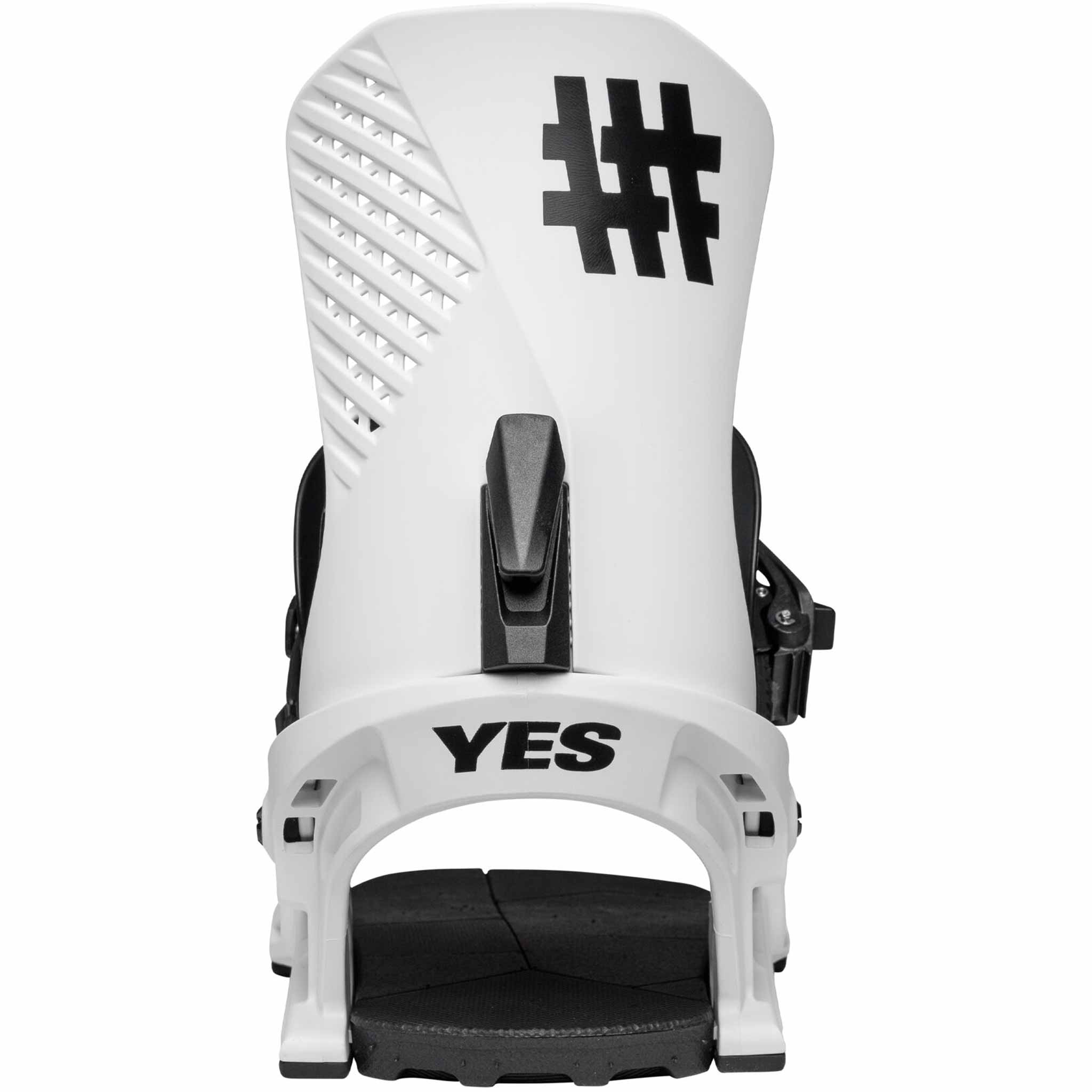 Yes Drive Snowboard Binding 2026 Its White Mens Bindings