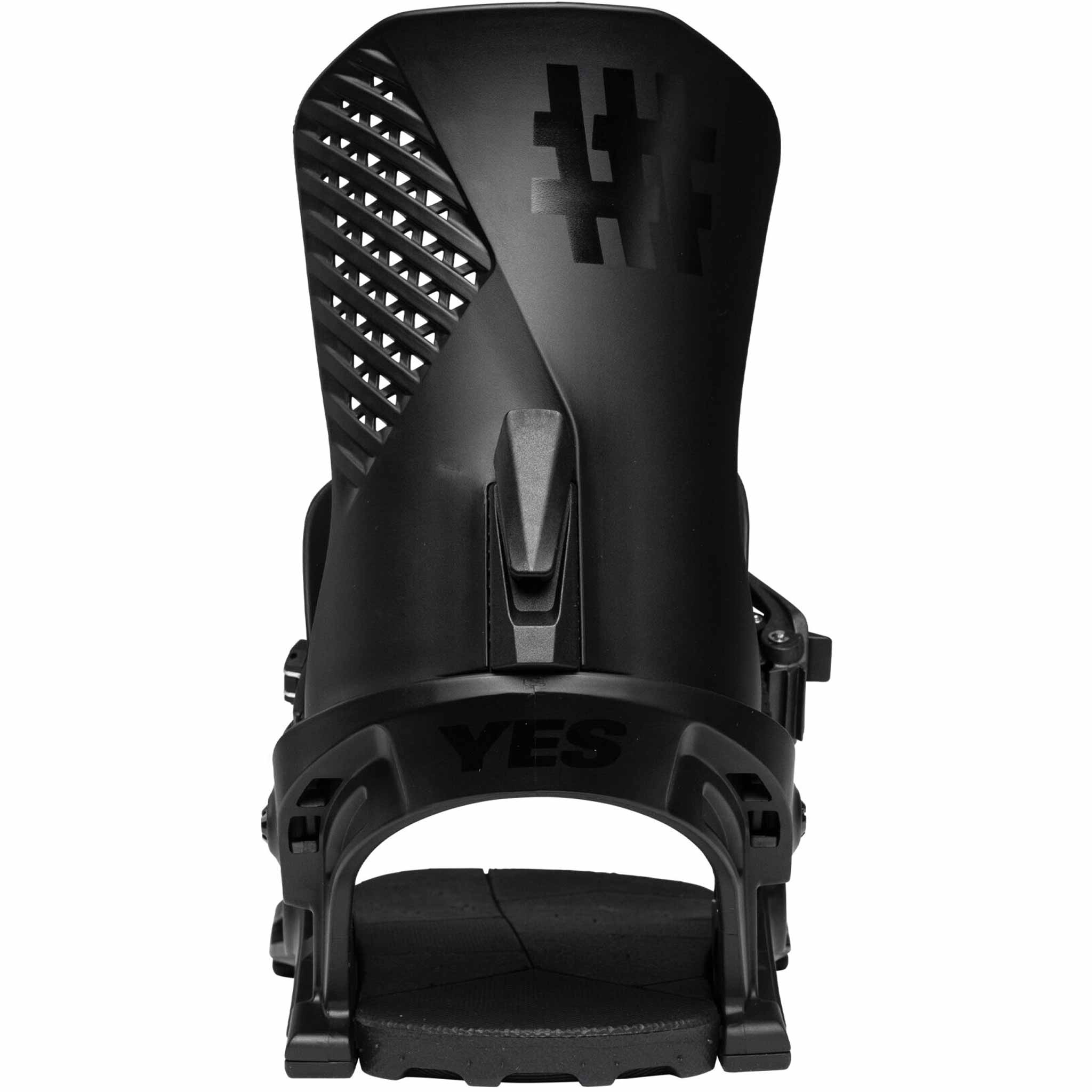 Yes Drive Snowboard Binding 2026 Pitch Black Mens Bindings