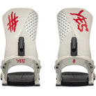 Yes Drive Snowboard Binding Gray Red 2025 Mens Bindings