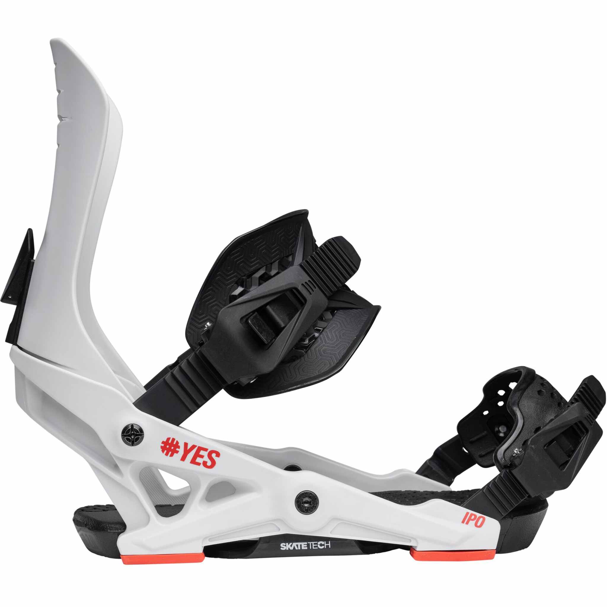 Yes IPO Snowboard Binding 2026 NAY Grey - Sanction Skate And Snow