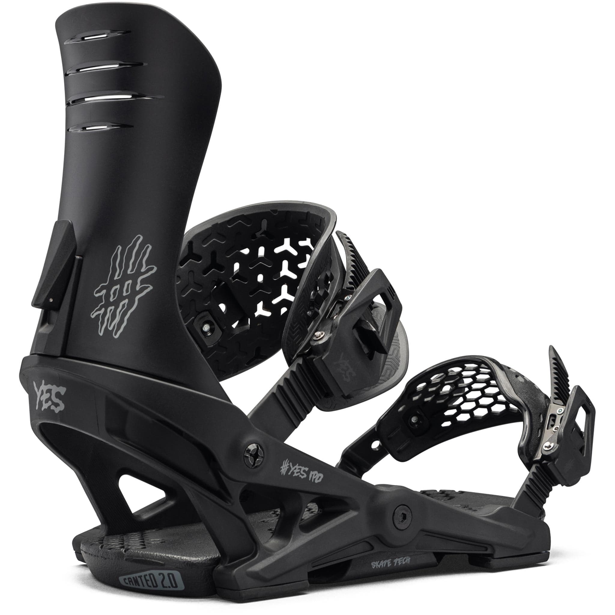 Yes Ipo Snowboard Binding Black 2025 Mens Bindings