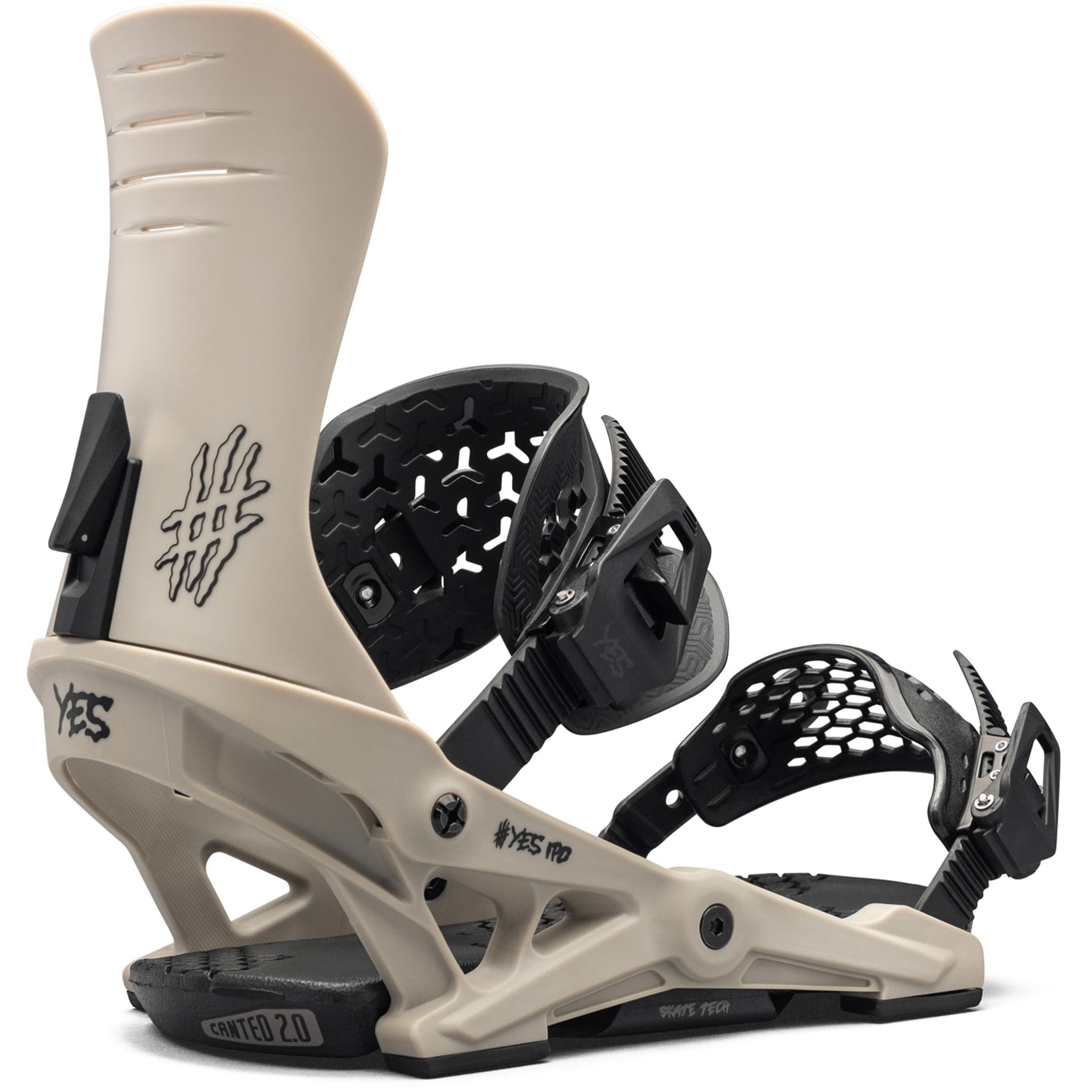 Yes Ipo Snowboard Binding Gray 2025 Mens Bindings