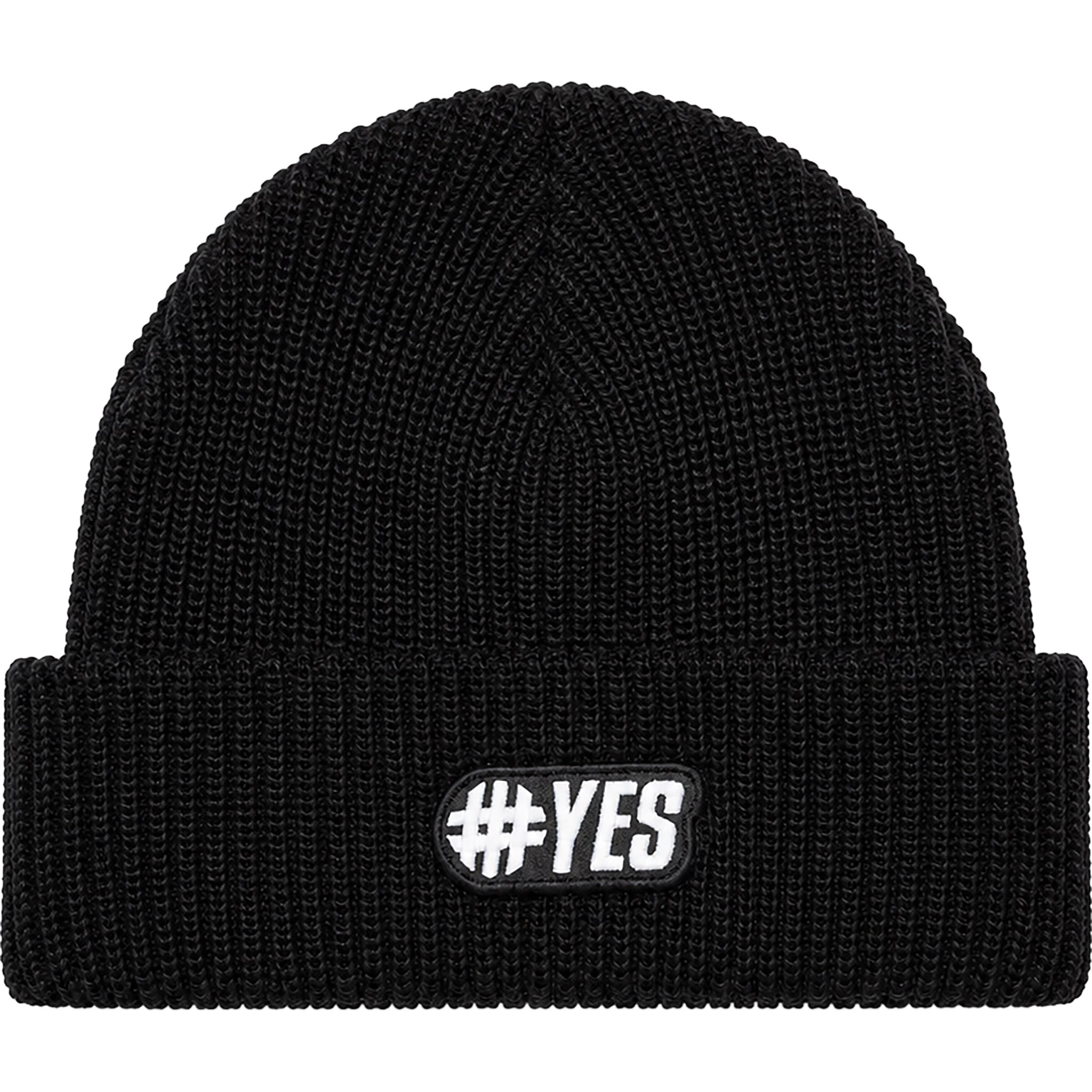 Yes Logo Beanie Black Beanie