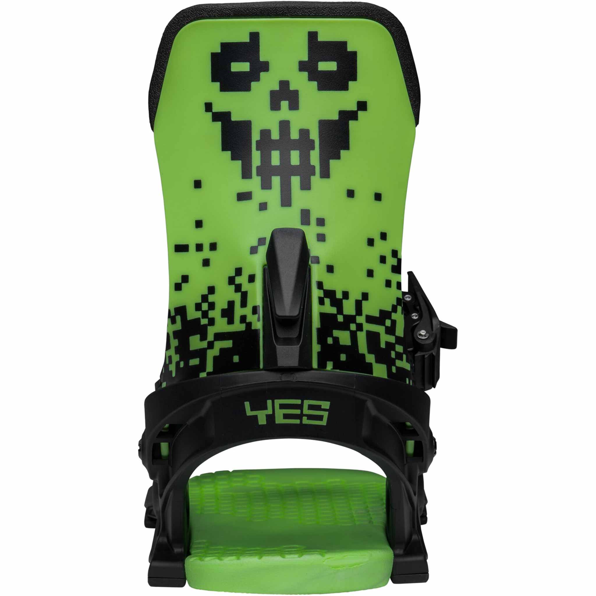 Yes Select Eiki Snowboard Binding 2026 Eiki Green Glow Mens Bindings