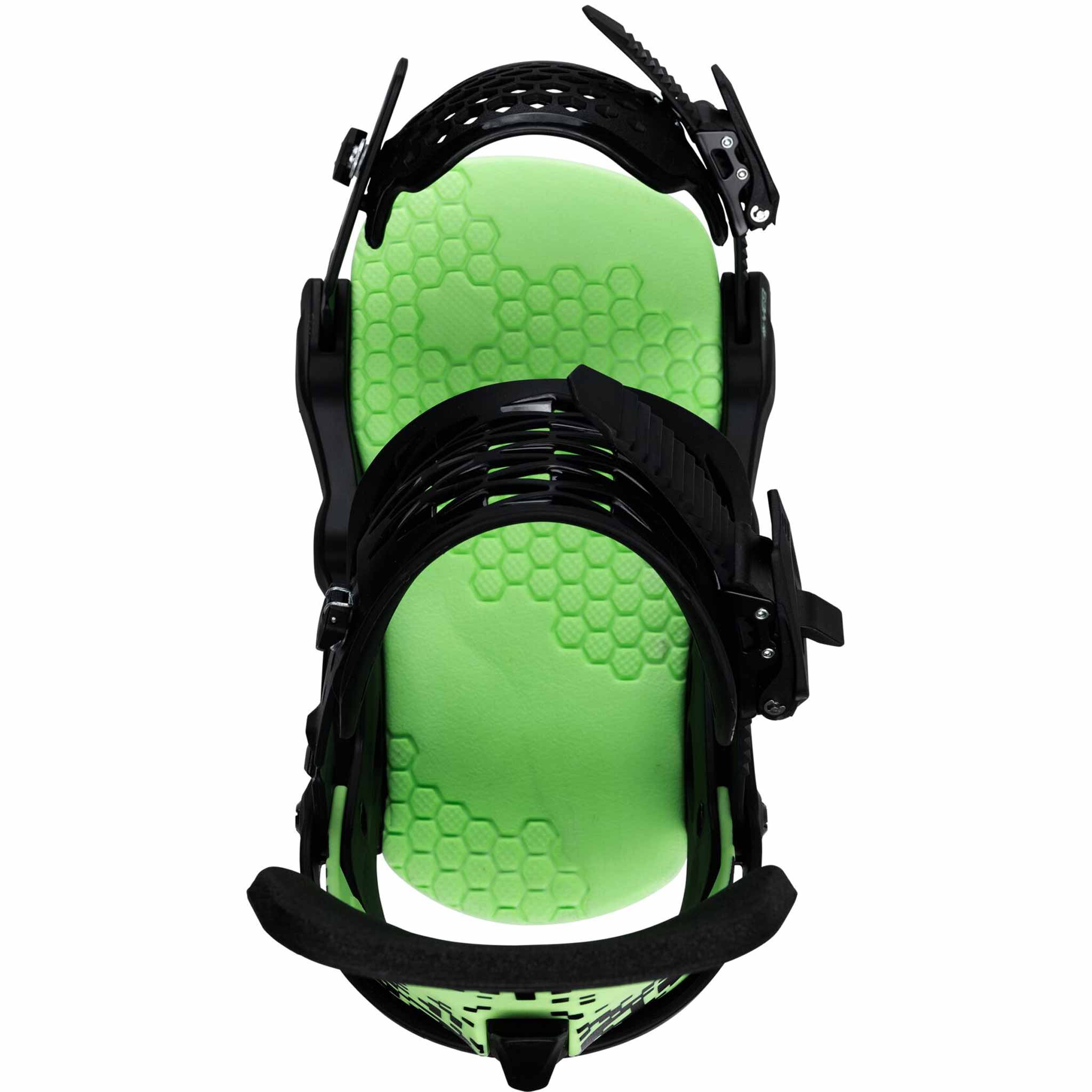 Yes Select Eiki Snowboard Binding 2026 Eiki Green Glow Mens Bindings