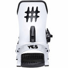 Yes Select Snowboard Binding 2026 Its White Mens Bindings