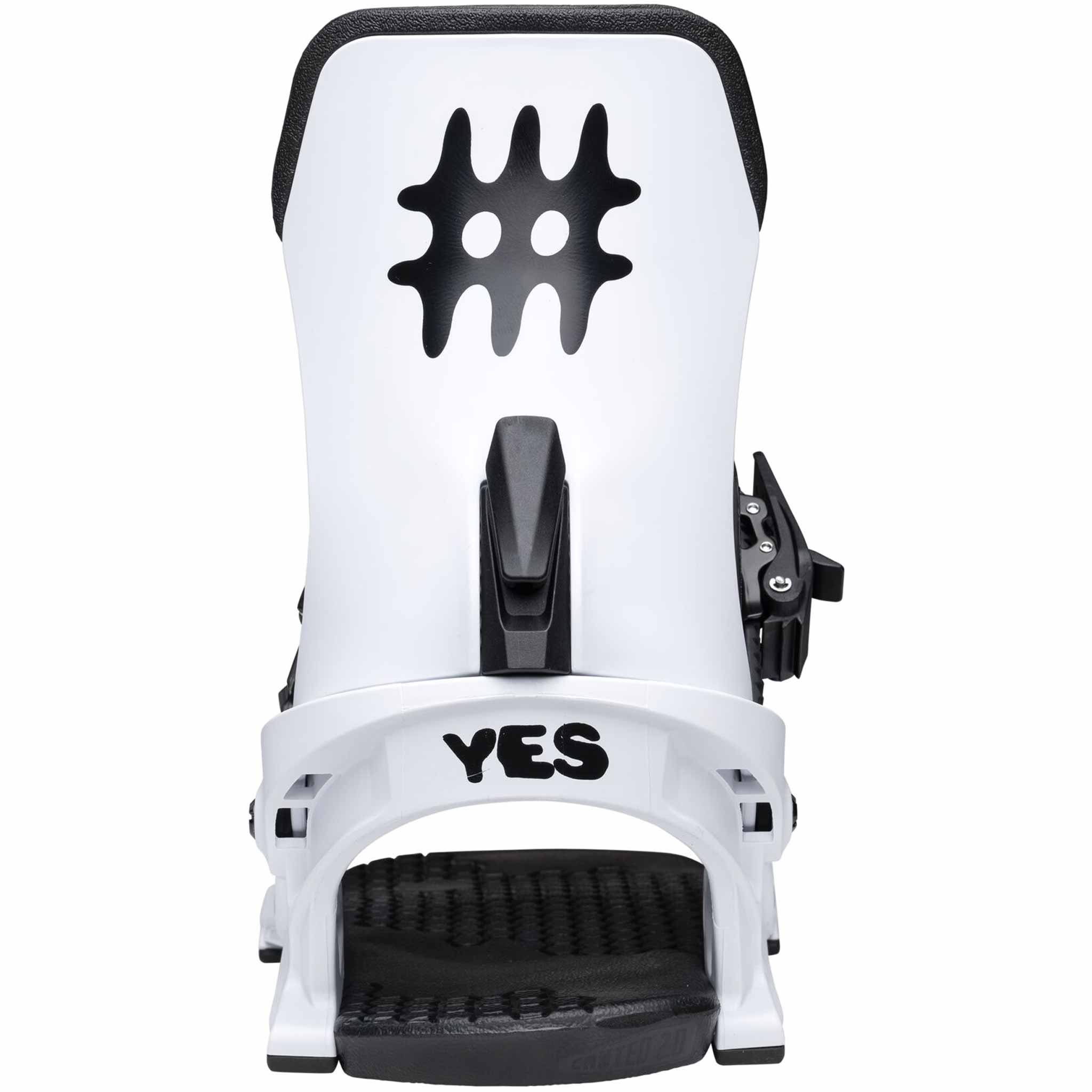Yes Select Snowboard Binding 2026 Its White Mens Bindings