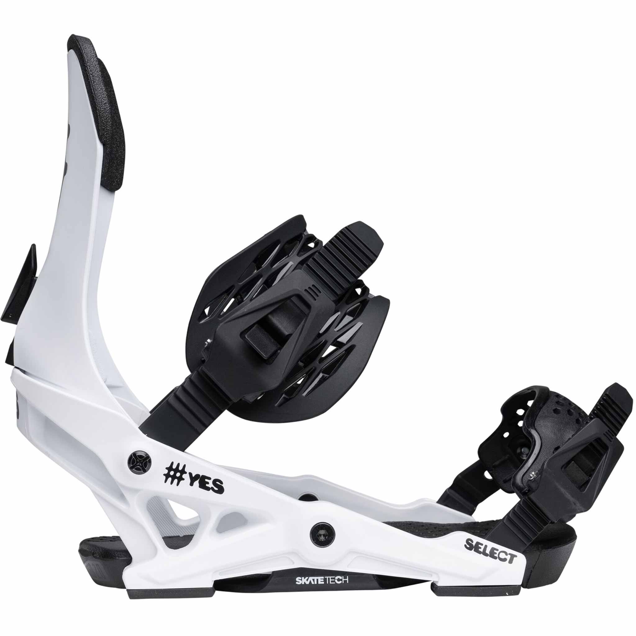 Yes Select Snowboard Binding 2026 Its White Mens Bindings