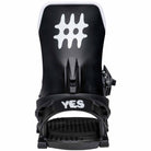 Yes Select Snowboard Binding 2026 Pitch Black Mens Bindings