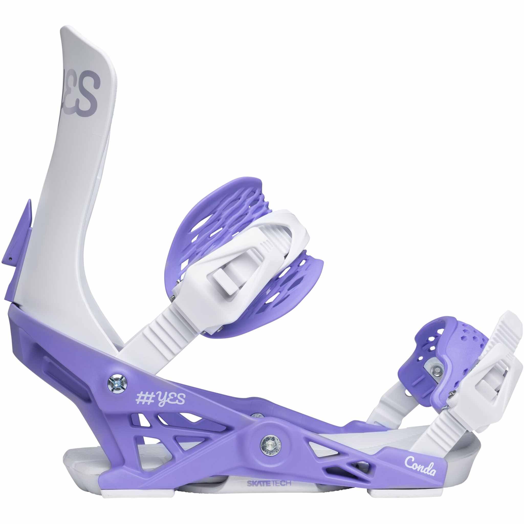 Yes Womens Conda Snowboard Binding 2026 Its White Women's Bindings