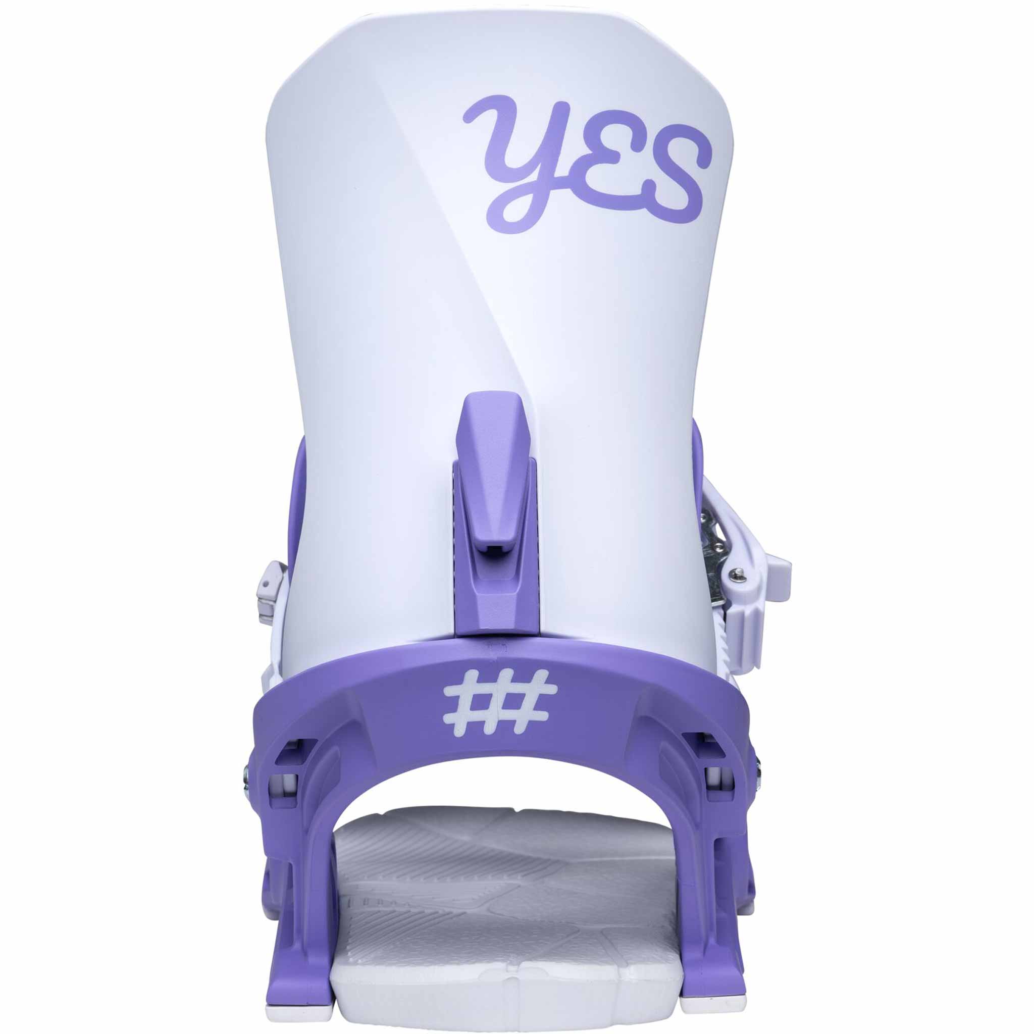 Yes Womens Conda Snowboard Binding 2026 Its White Women's Bindings