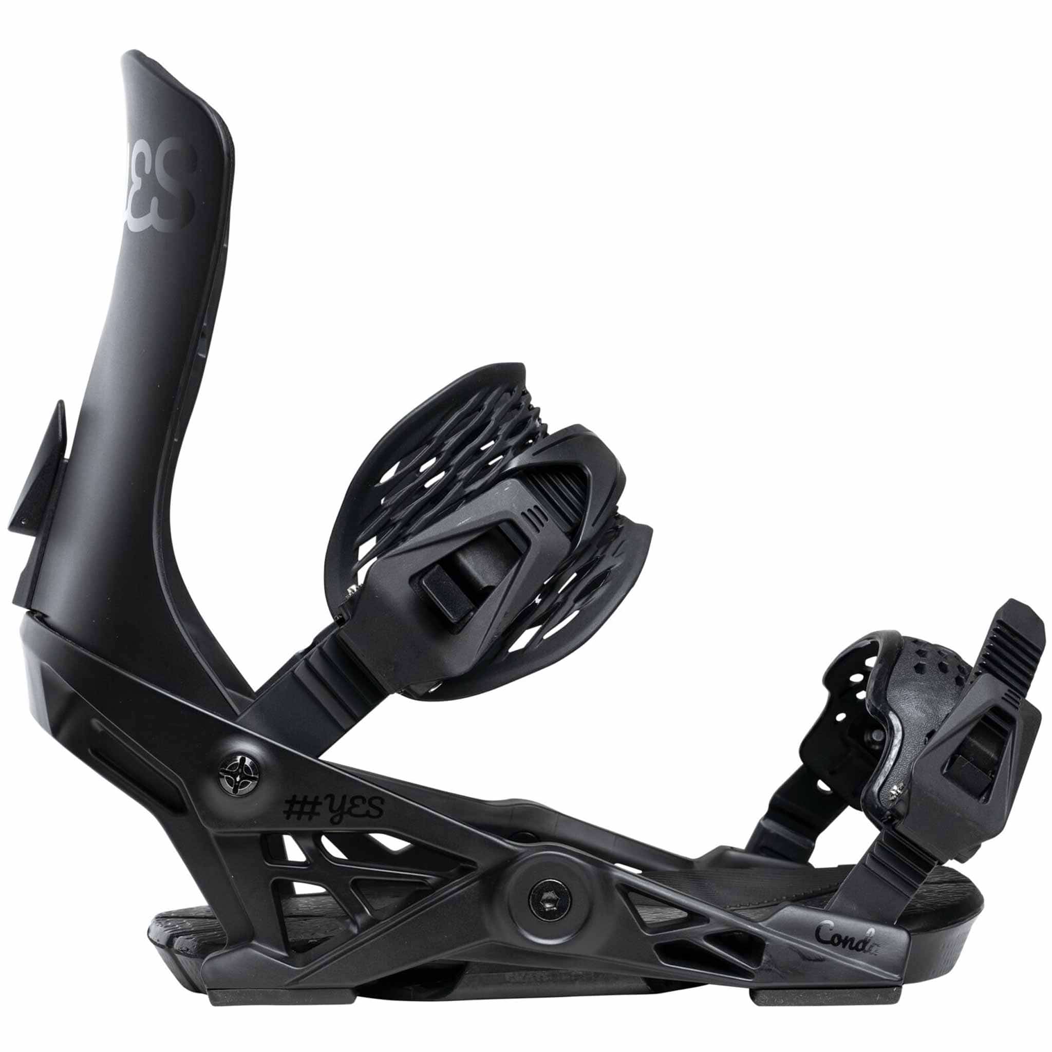 Yes Women's Conda Pitch Black – Snowboard Bindings - Sanction