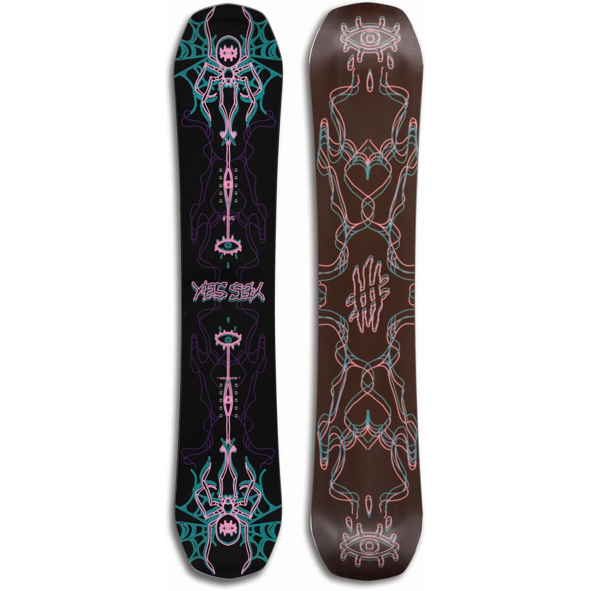 Yes Womens Menace Snowboard 2025 Women's Snowboard