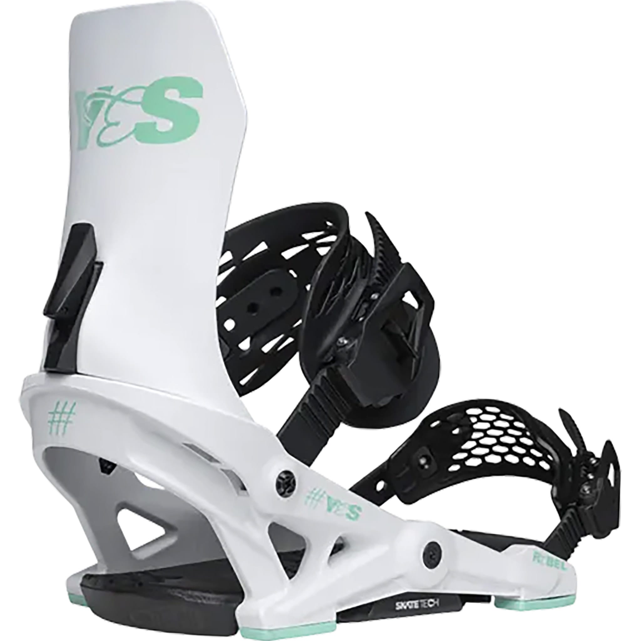 Yes Womens Rebel Snowboard Binding 2026 Its White Womens Snowboard Bindings
