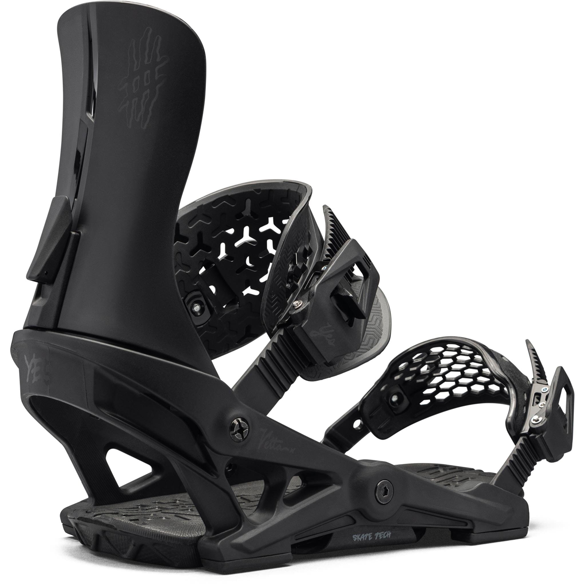 Yes Womens Vetta Snowboard Binding Black 2025 Women's Bindings