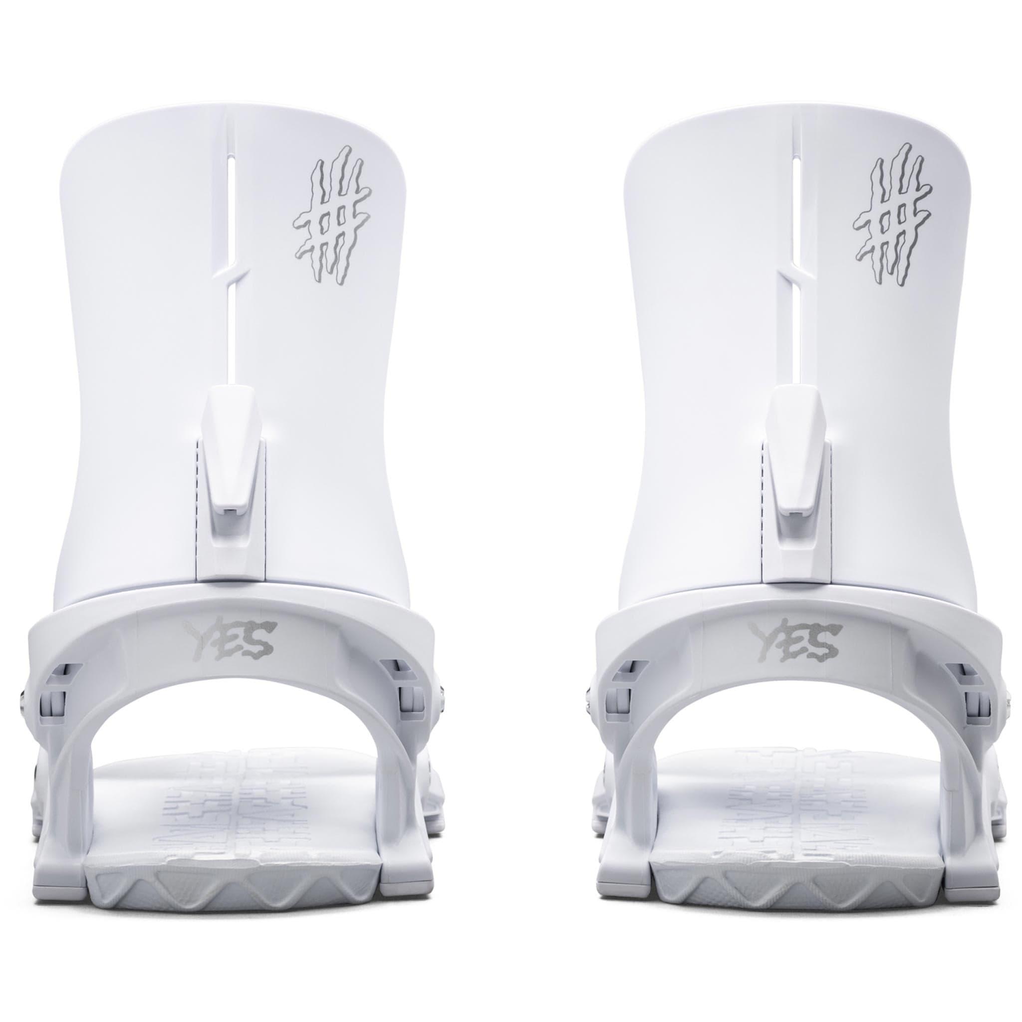 Yes Womens Vetta Snowboard Binding White 2025 Women's Bindings