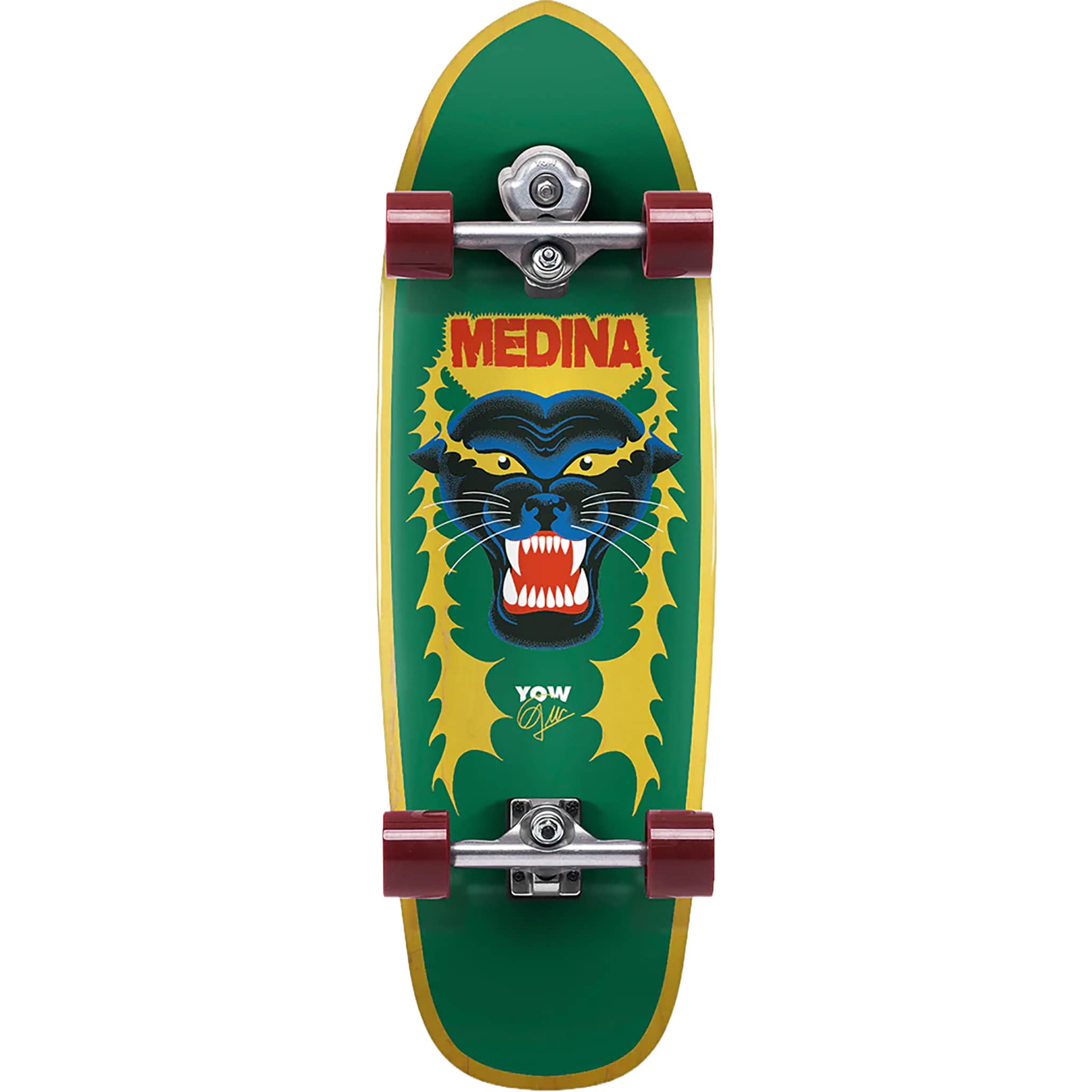 Yow Medina Panthera 33.5" Signature Series Surfskate Longboard Complete