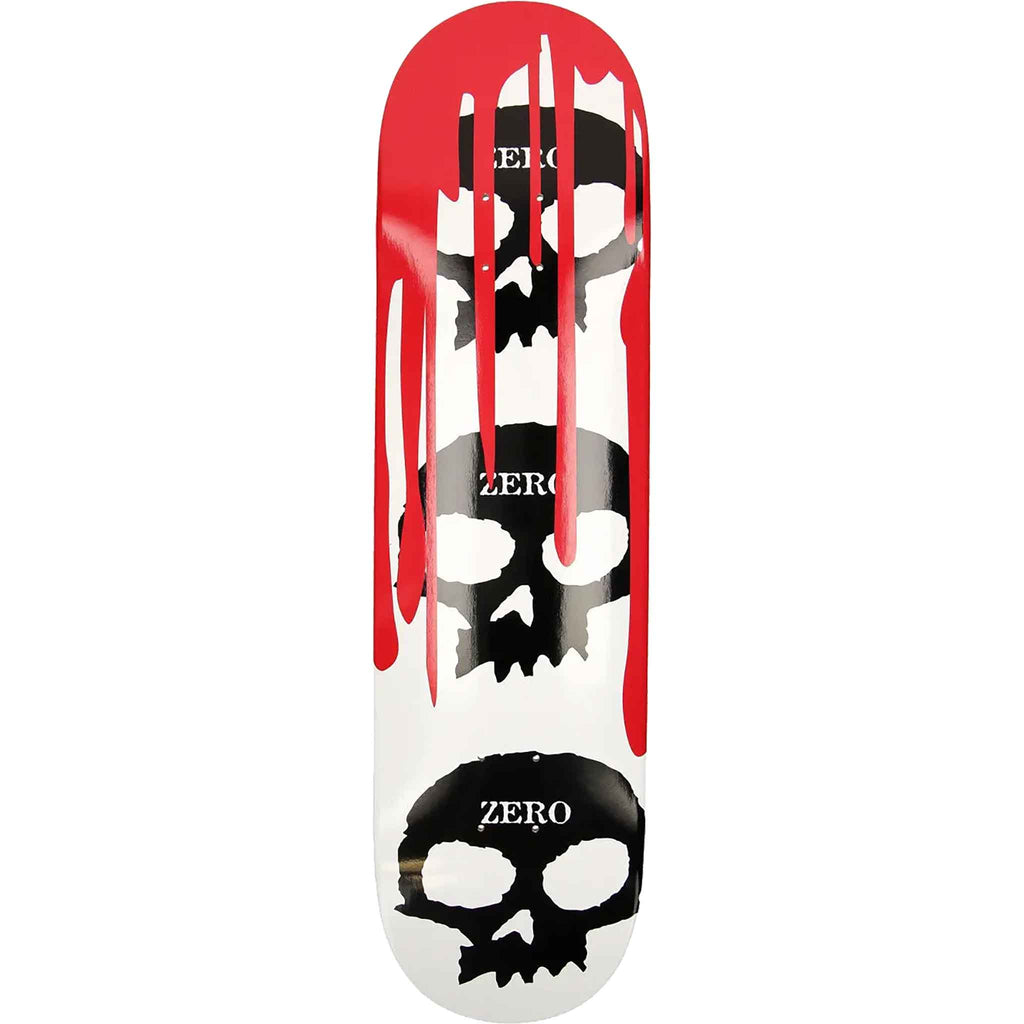 Zero 3 Skull Bood 8.125" Skateboard Deck Skateboard