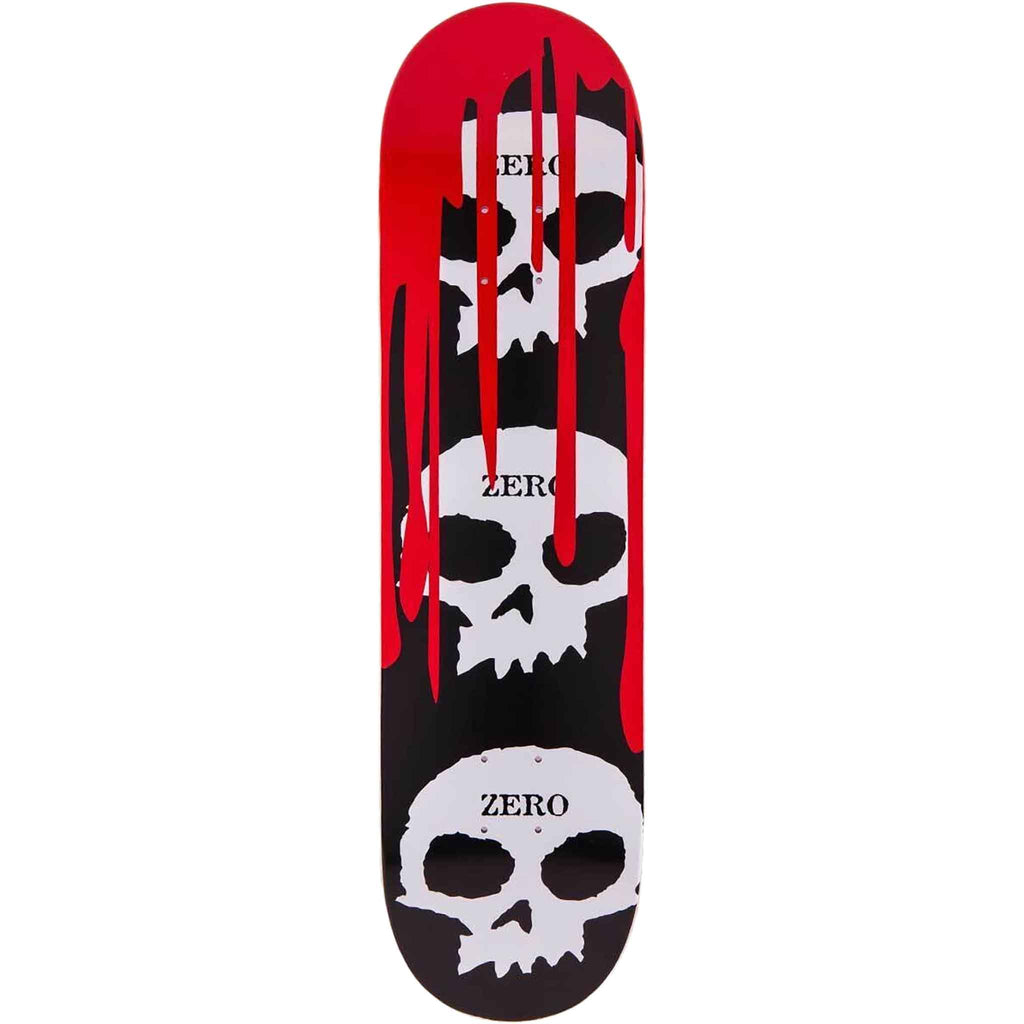 Zero 3 Skull Bood 8.25" Skateboard Deck Skateboard