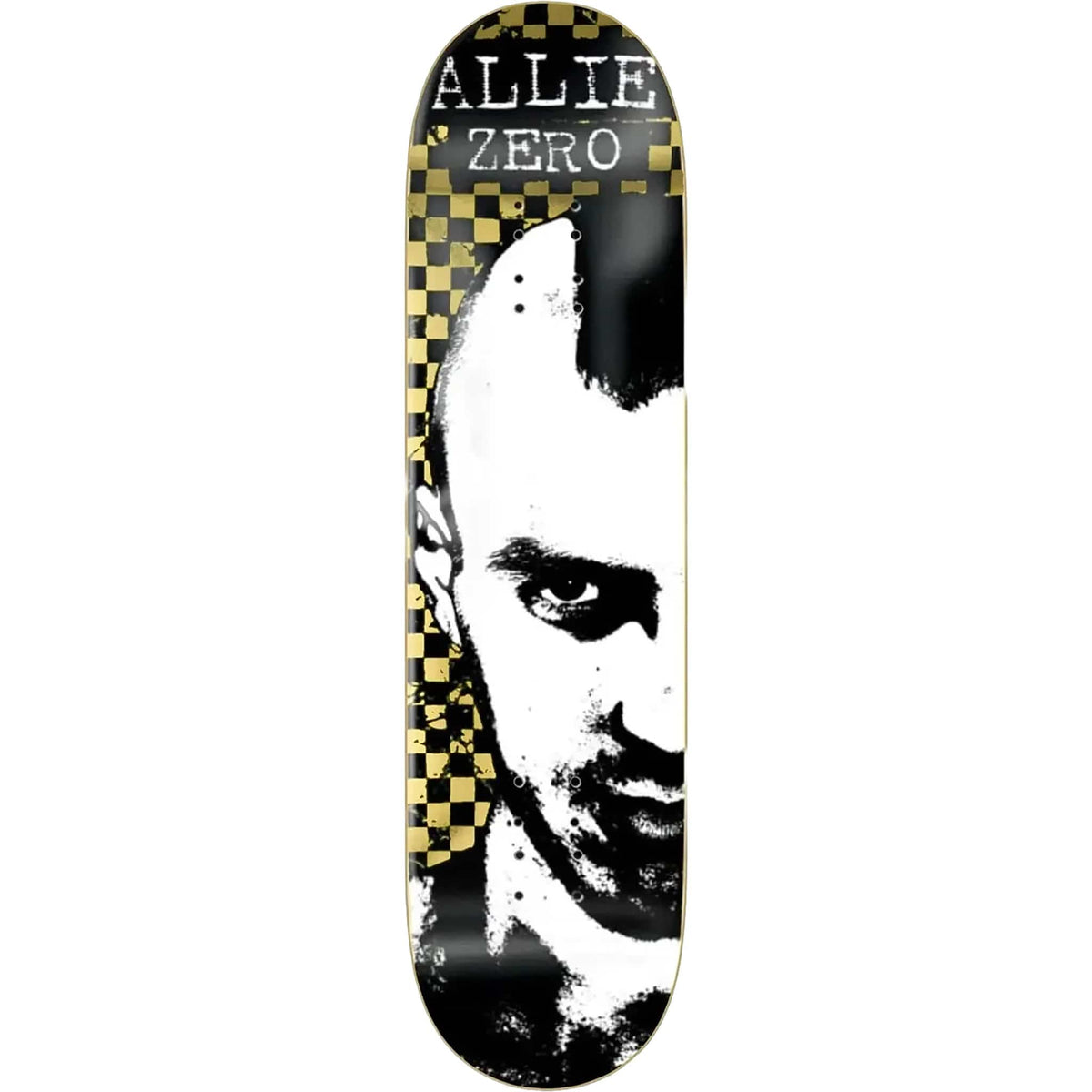 Zero Allie Taxi Driver Gold 30 Year Reissue Skateboard Deck Gold Foil 8.5 Skateboard