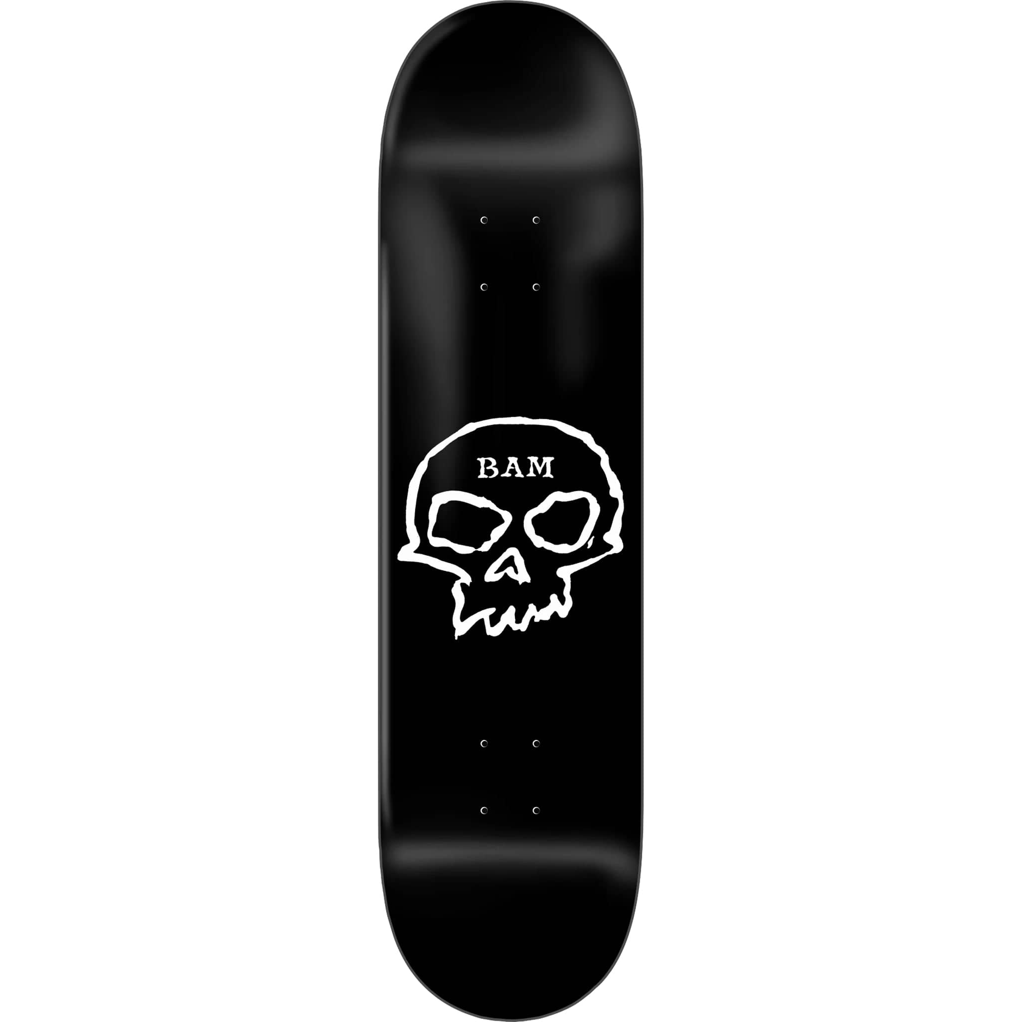 Zero Bam Single Skull Skateboard Deck 8.5" Skateboard