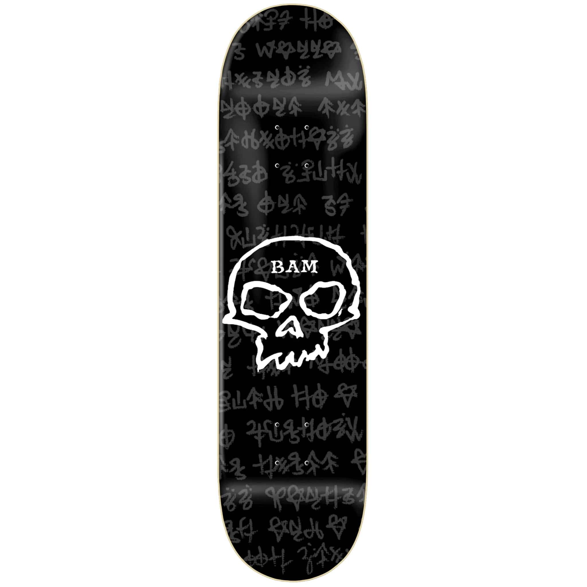 Zero Bam Strigoi Skull Skateboard Deck 8.5" Skateboard